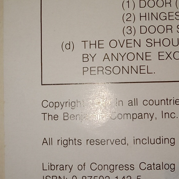 Cookbook Kenmore - Picture 2 of 4